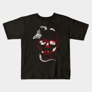 Skull And Snake Kids T-Shirt